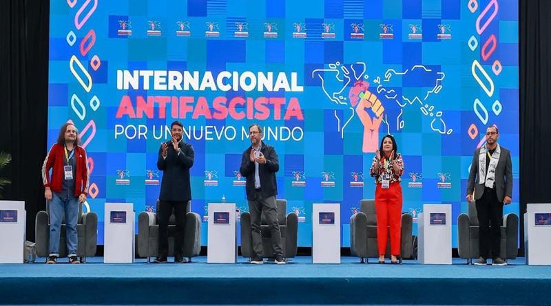 Comité promotor Internacional Antifascista instala mesas de trabajo «por un nuevo mundo»