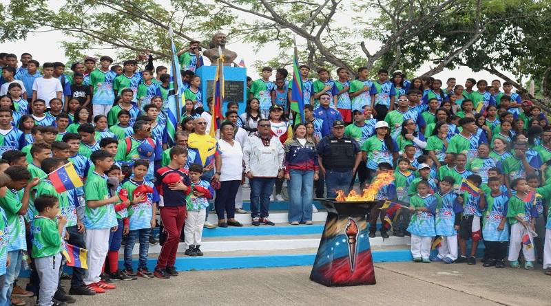 Fuego Patrio llega a Monagas rumbo a los Juegos Deportivos Nacionales Oriente 2024