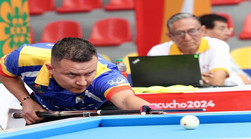 William Villanueva gana la primera medalla de oro en billar para Venezuela