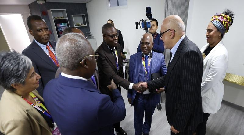 Parlamentarios de Cuba y Congo realizan reunión bilateral con presidente de la AN