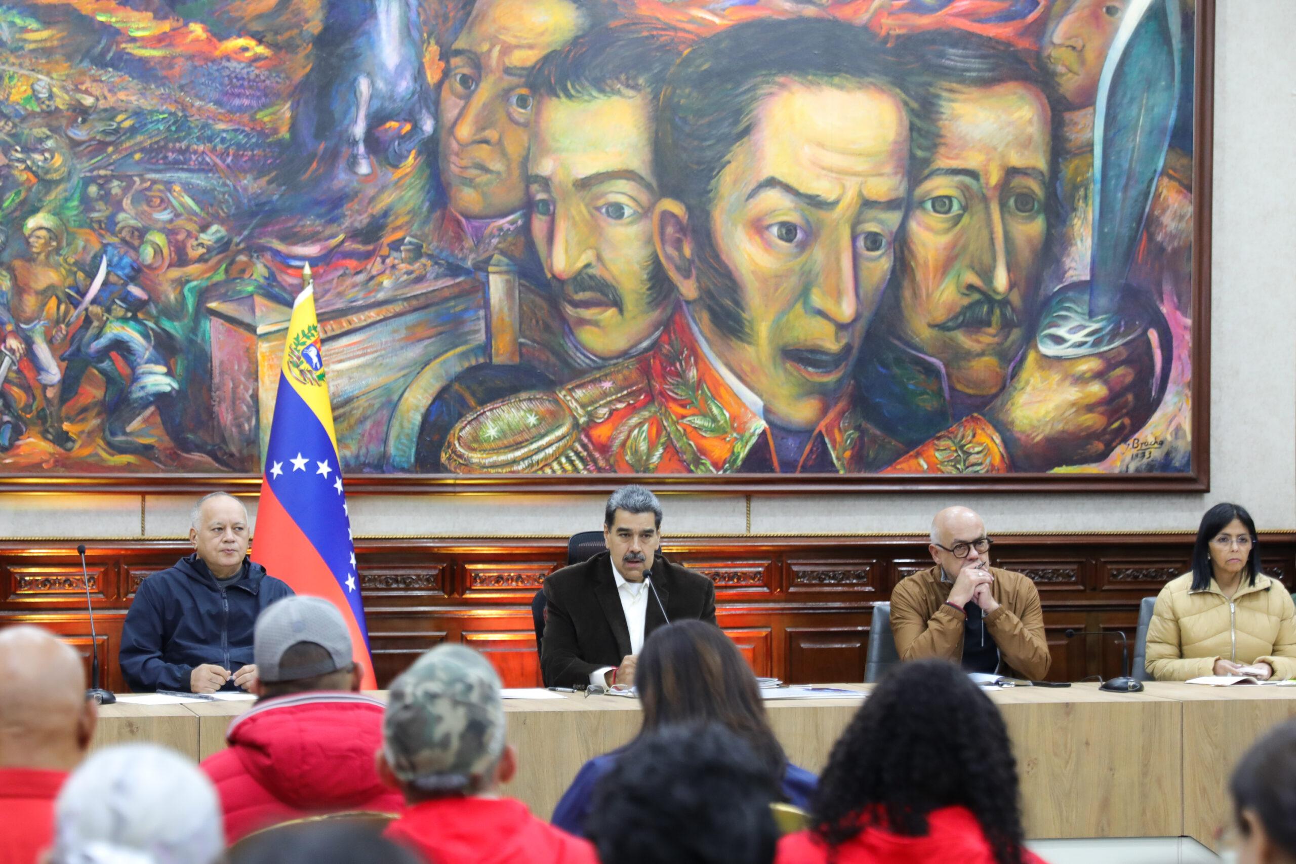 Presidente encabeza reunión con los coordinadores de las 5G rumbo al Gran Congreso del Bloque Histórico Bolivariano del Siglo XXI