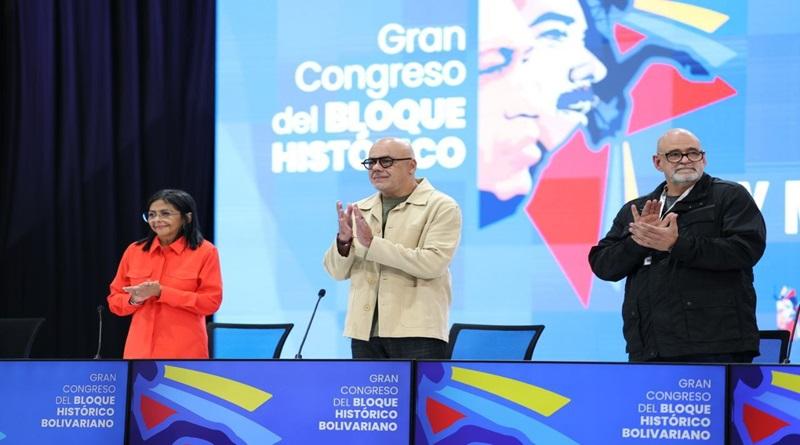 Jorge Rodríguez: Congreso del Bloque Histórico es una herramienta profundamente chavista