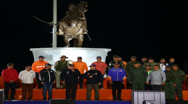 Autoridades Nacionales conmemoran 23 aniversario de Protección Civil