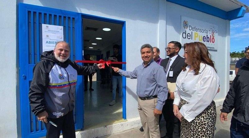 Defensor del Pueblo inauguró sede municipal Esteros de Camaguán y juramentó a jueces y juezas de Paz