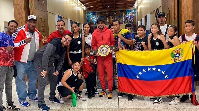 Regresa a Venezuela nuestro Campeón Mundial de boxeo Yoel Finol