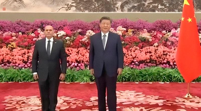 Embajador de Venezuela entrega Cartas Credenciales ante el presidente de China
