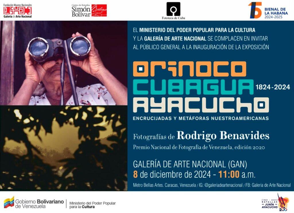 FMN invita a la inauguración de “Orinoco Cubagua Ayacucho” del fotógrafo Rodrigo Benavides