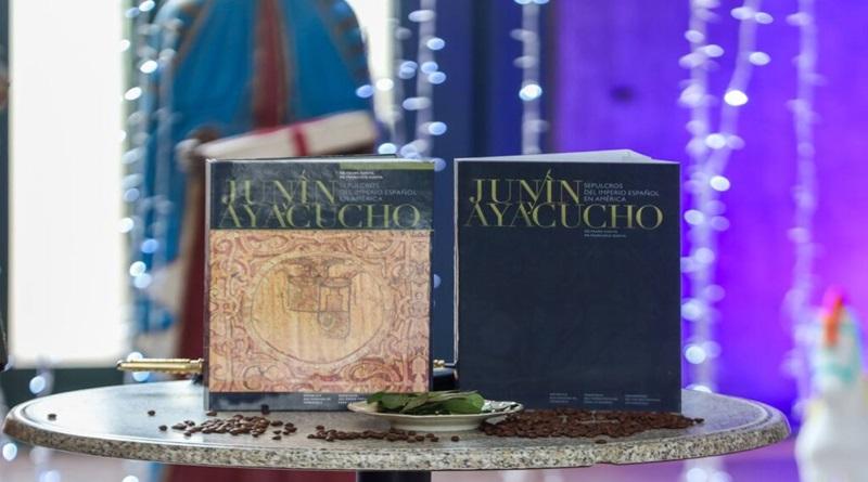 Bautizan libro “Junín y Ayacucho. Sepulcros del Imperio Español en América” en la GAN
