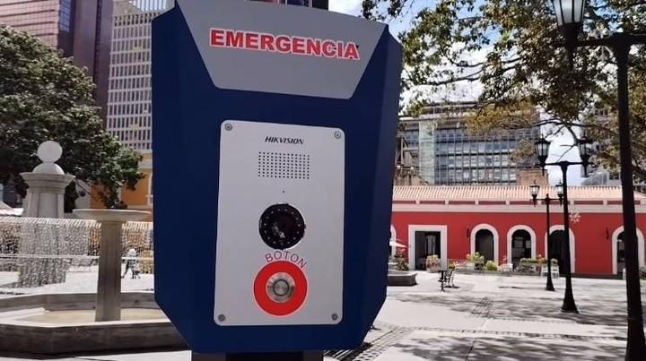 Fundación Caracas Inteligente instala botones de pánico para atender emergencias