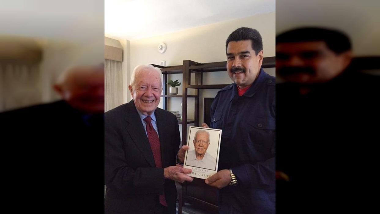 Presidente Maduro: «Jimmy Carter contribuyó a desmontar la intolerancia y el golpismo en Venezuela»