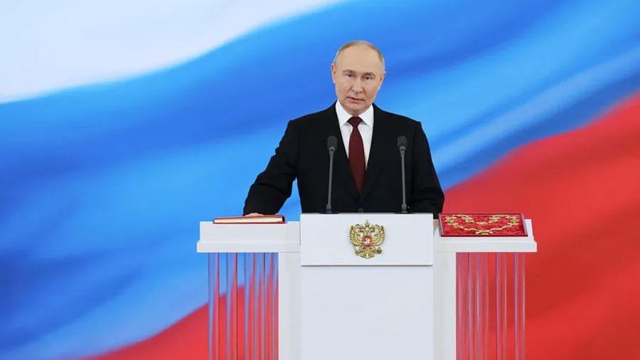 Putin afirmó en su discurso de Año Nuevo que Rusia «avanzará» en 2025