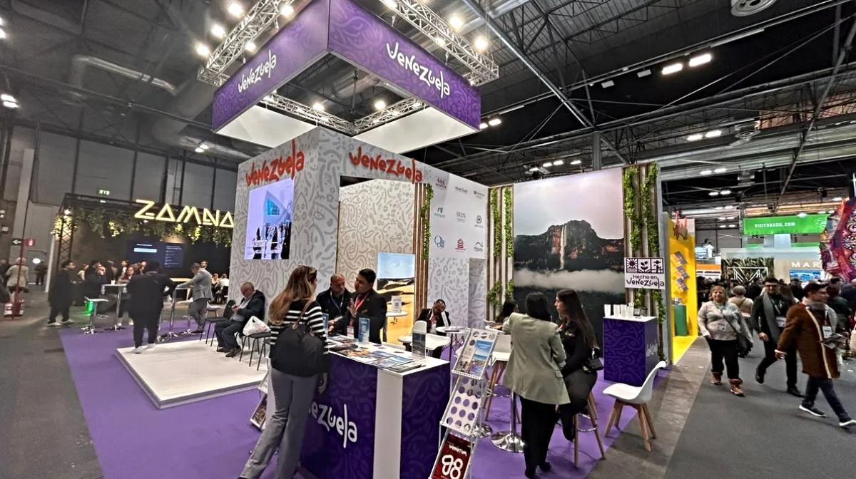 Venezuela expone su potencial en la Fitur 2025