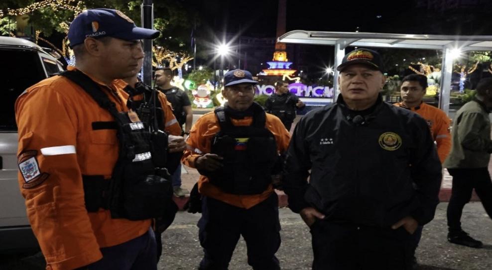Vicepresidente Sectorial Cabello supervisó despliegue de seguridad en la Gran Caracas