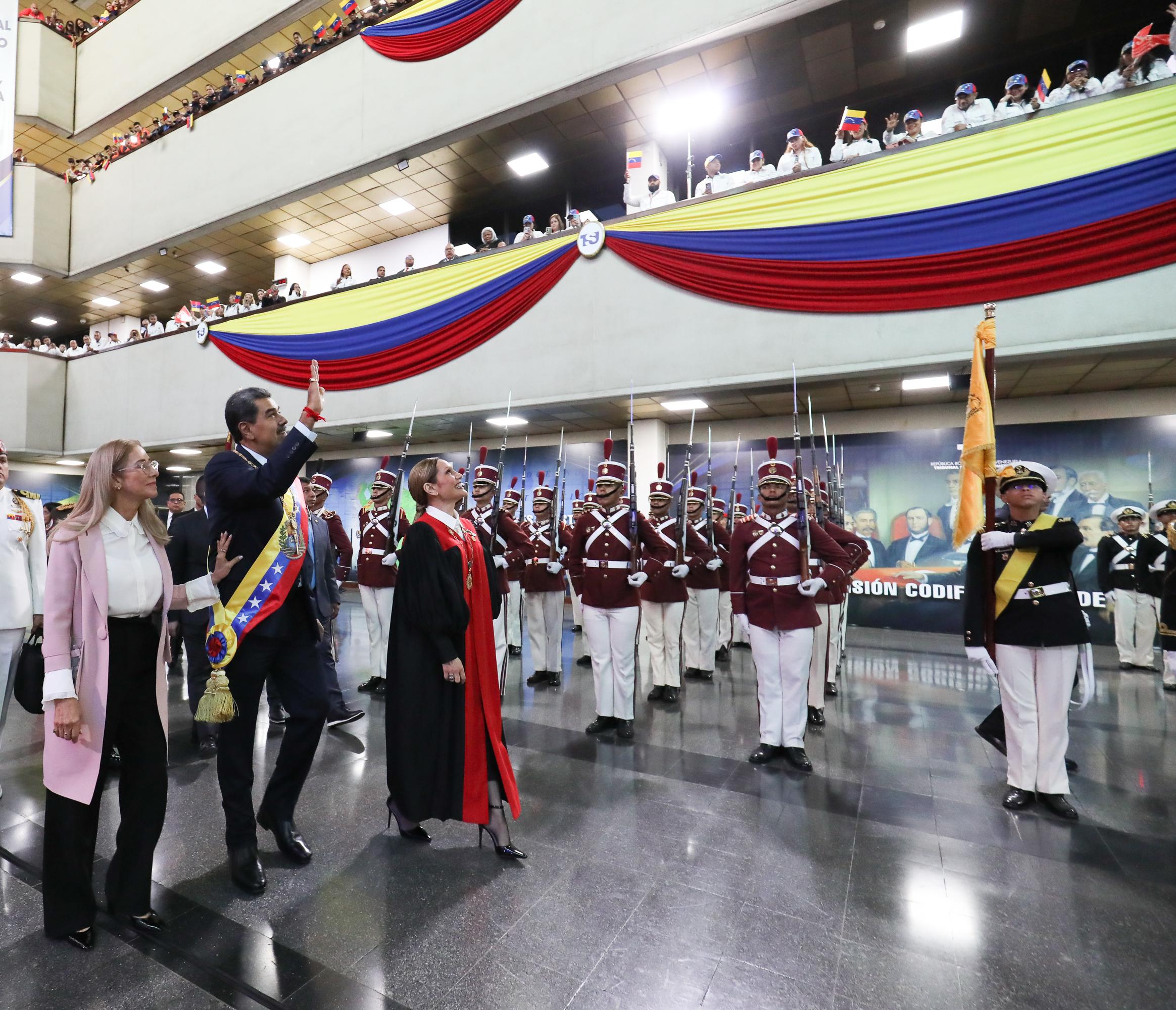 President Maduro attends Solemn Session of Opening of Judicial Activities 2025