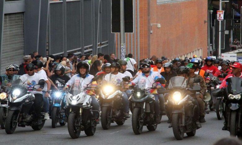 Caravana de motorizados contra el fascismo recorrerá Caracas