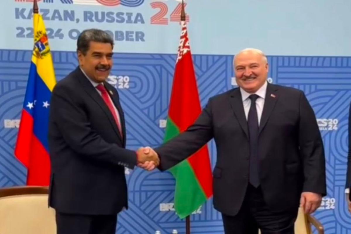 Presidente Maduro felicitó a su par Lukashenko tras victoria electoral