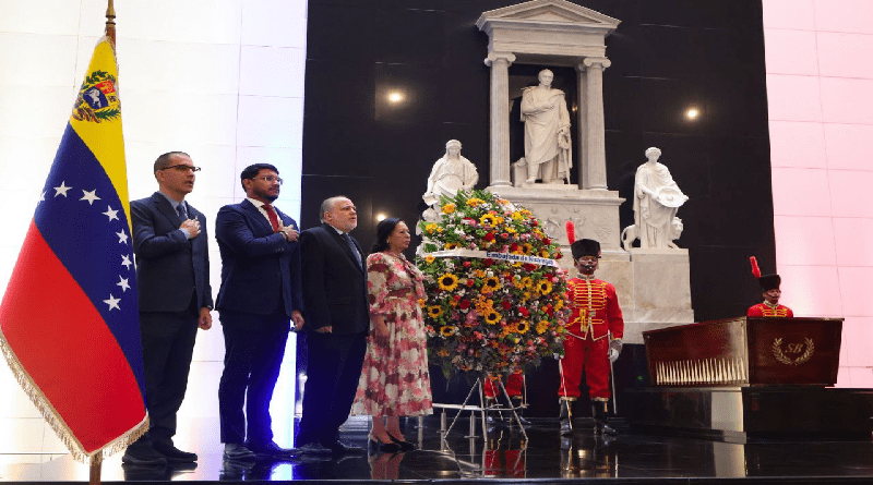 ALBA – TCP rinde homenaje al líder nicaragüense Augusto Nicolás Calderón Sandino