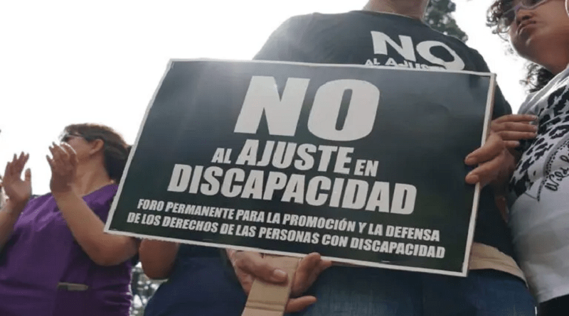 Gobierno de Milei discrimina en una resolución a personas con discapacidades