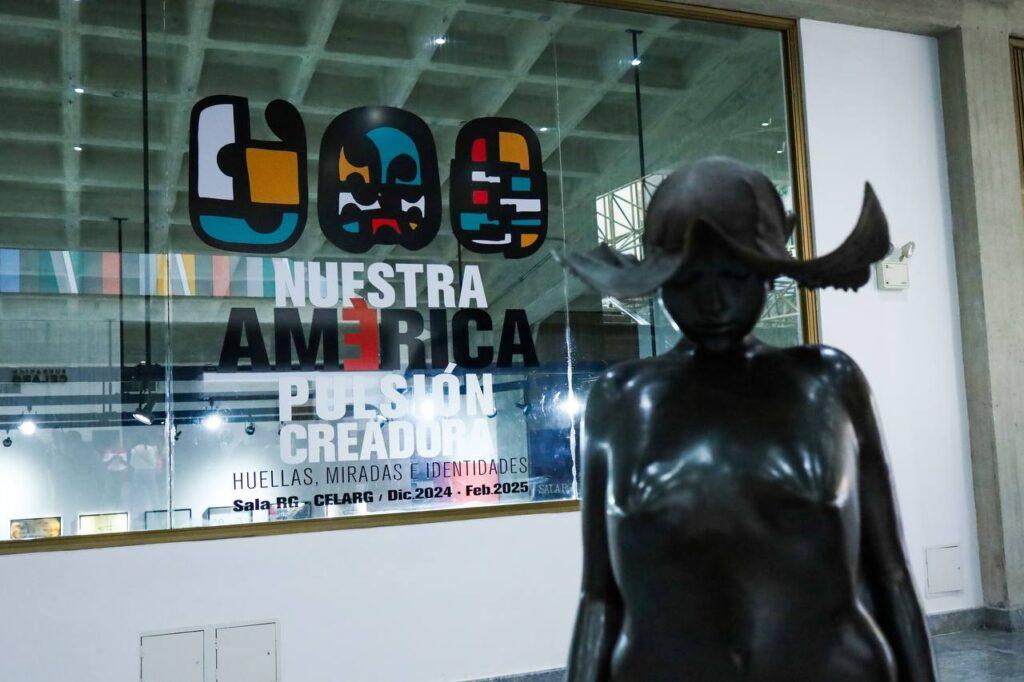 “Nuestra América. Pulsión Creadora” está abierta al público de martes a domingo en el CELARG, Altamira