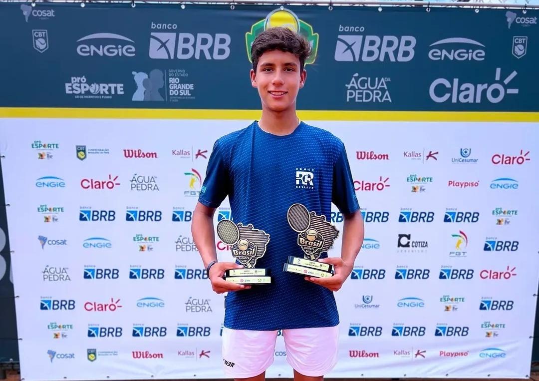 Ignacio Mejías se corona doble campeón del COSAT Grado 1 2025 de Brasil