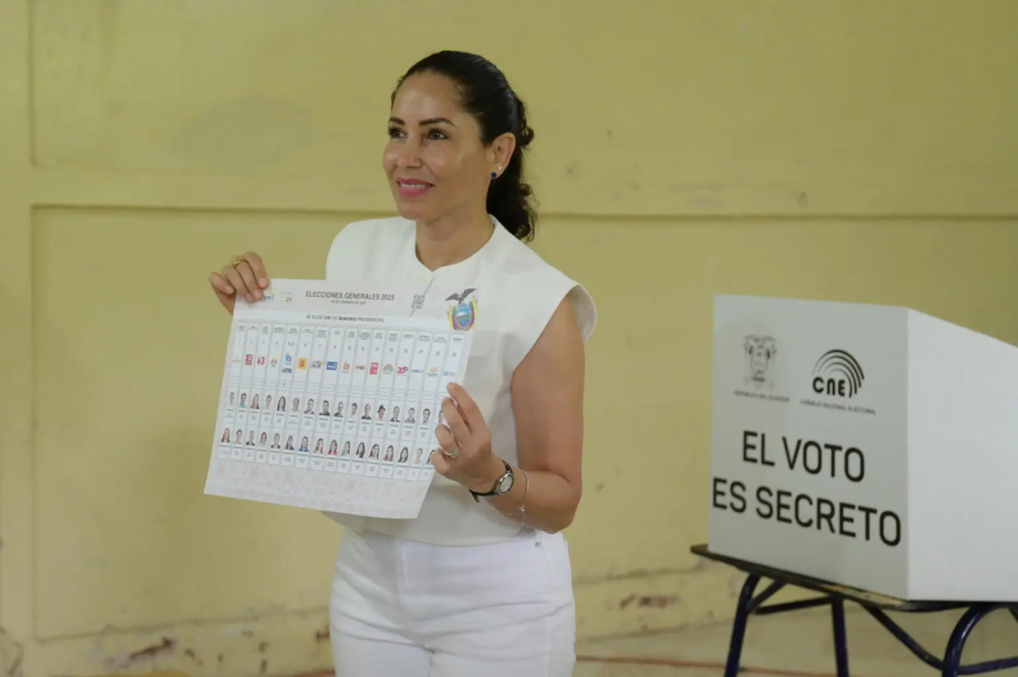 Candidata Luisa González: «El pueblo ecuatoriano va a vencer»