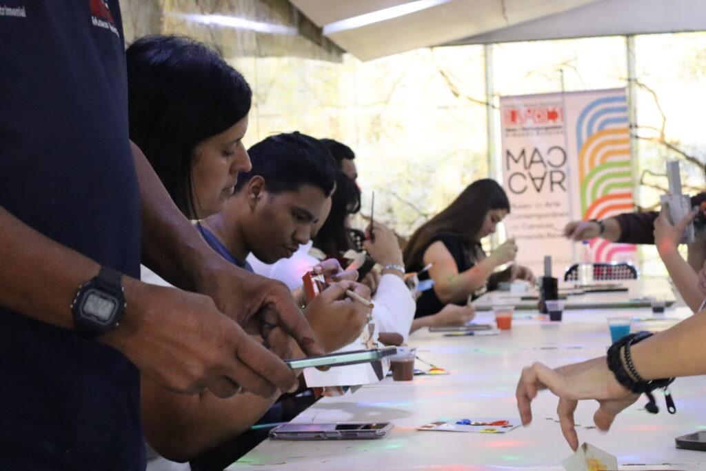Realizan taller de estímulo creativo “Mi pana Alí” en el MACCAR
