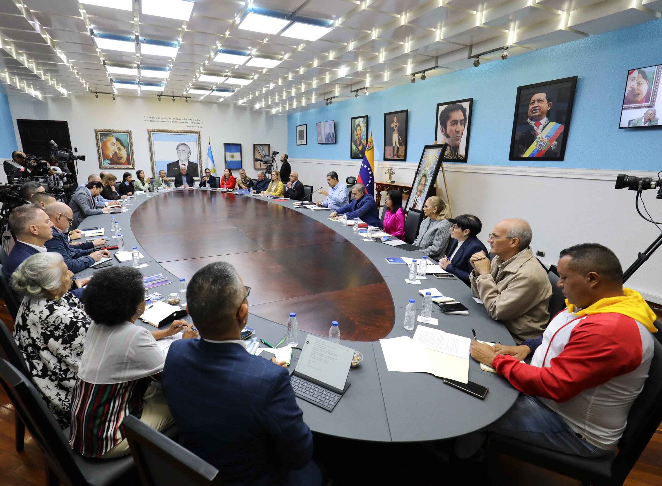 President Nicolás Maduro led the National Commission for Constitutional Reform