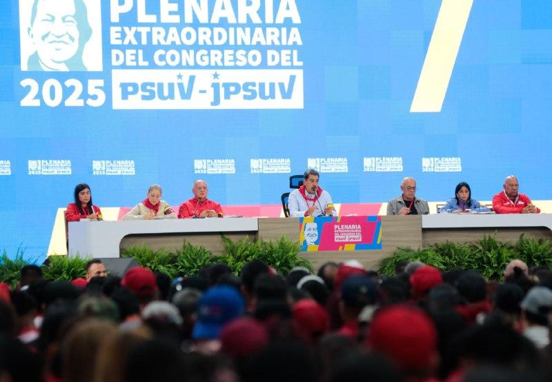 Llamado a la memoria histórica y la resistencia anticolonial emergió en el Congreso del PSUV y JPSUV