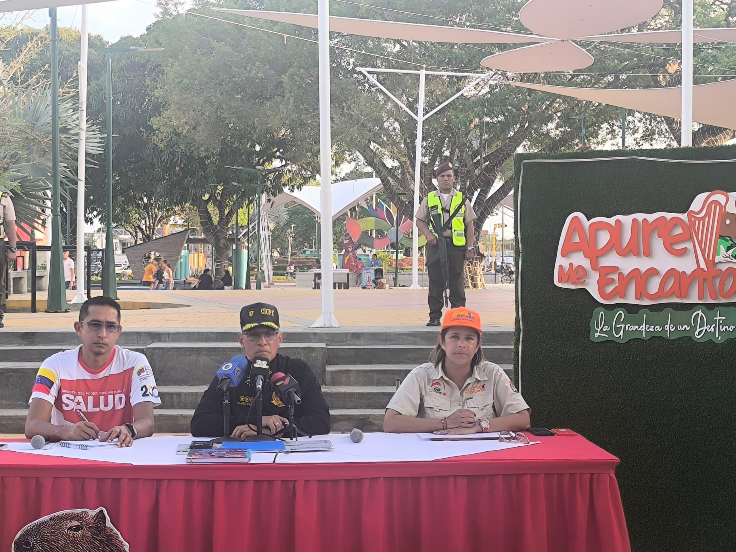 Apure registró carnavales exitosos con 45 mil turistas y seguridad impecable