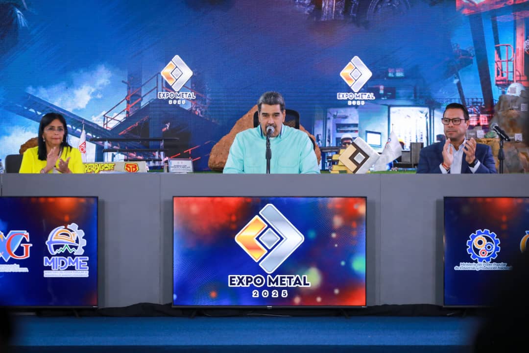 Lanzamiento del Motor Minero y de las Industrias Básicas impulsa la economía venezolana en la Expo Metal 2025