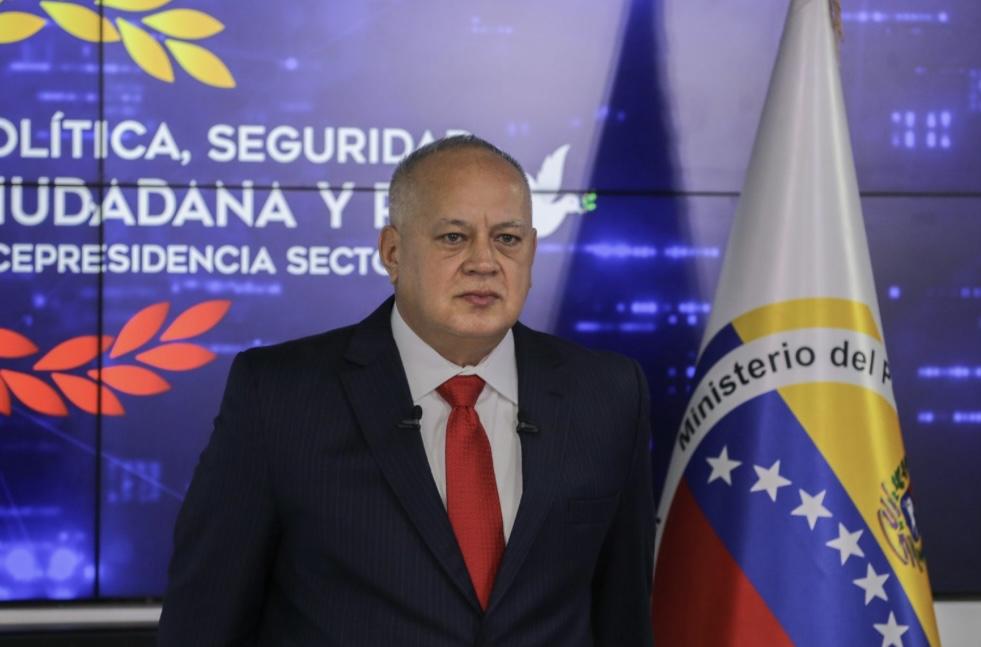 Ministro Cabello: Le caerá la Ley a quien se involucre en actividades ilícitas
