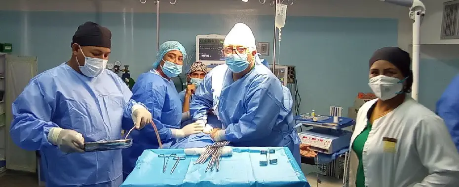 Primera jornada de intervención quirúrgica de urología benefició a pacientes en el estado Amazonas