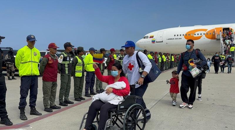 Venezuela tiene protocolos de atención listos para recibir a migrantes este domingo