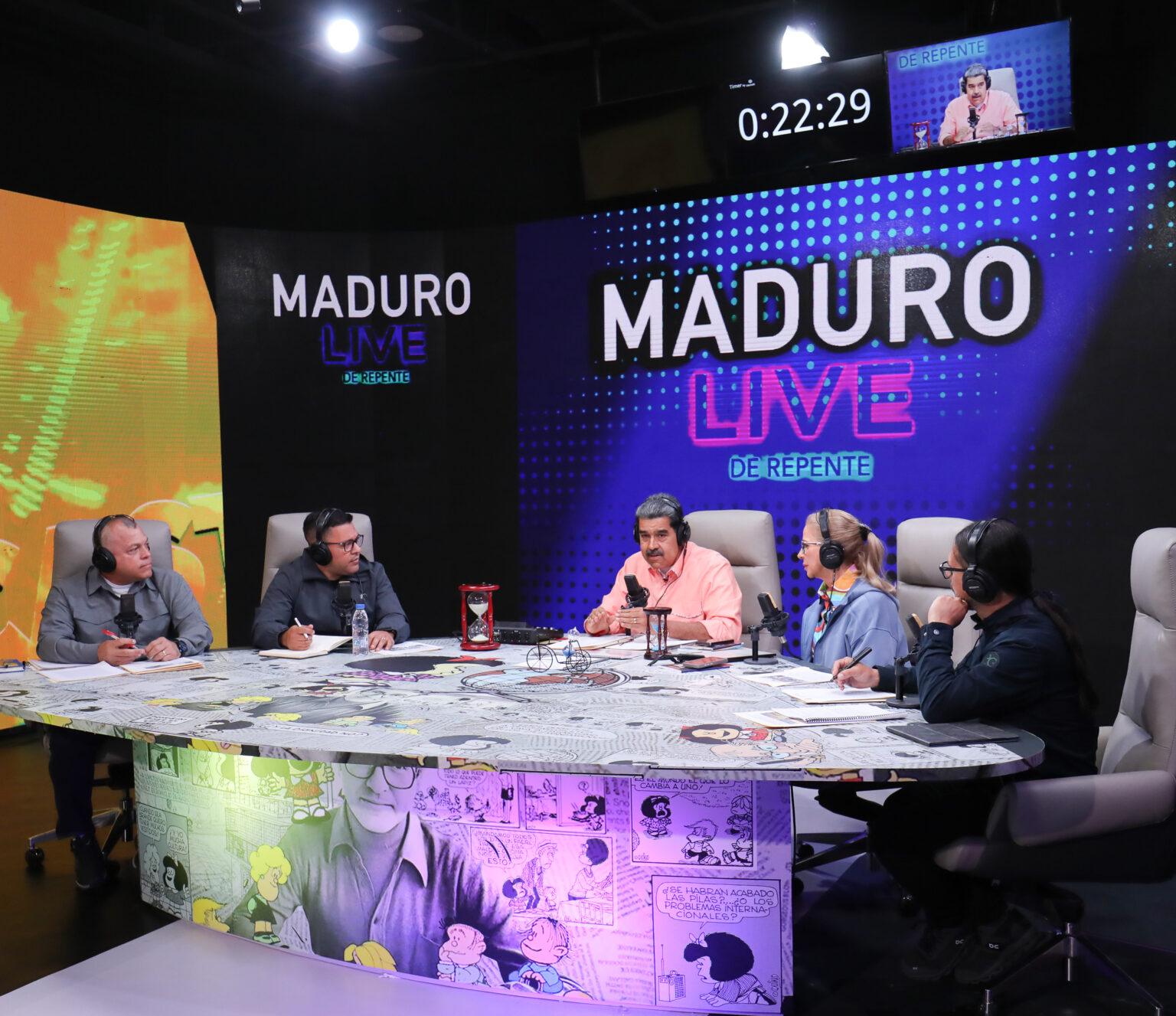 Presidente Nicolás Maduro: Pueblo venezolano rechaza las sanciones de Estados Unidos