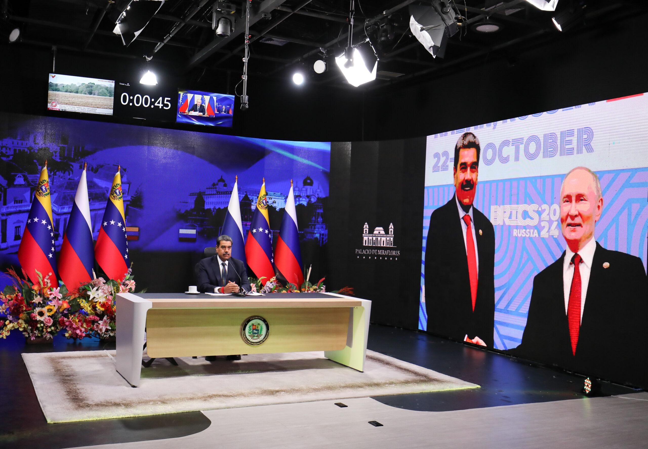 President Maduro to his counterpart Putin: We have achieved a very high level of understanding and maturity between both nations