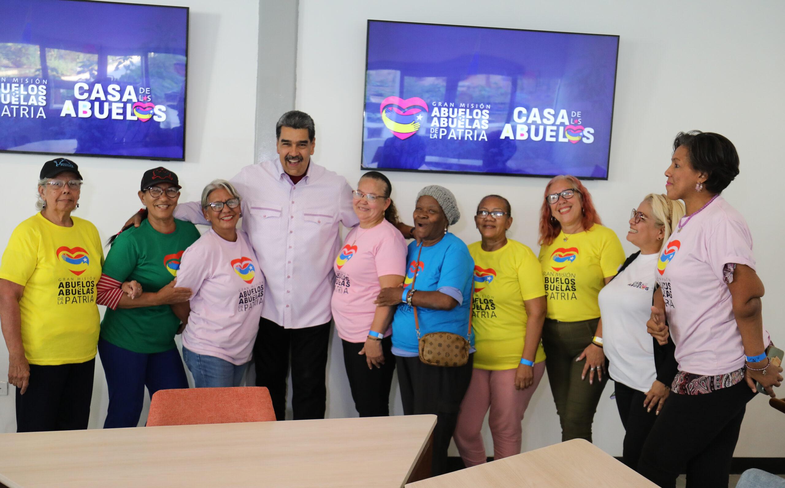 Presidente Nicolás Maduro inauguró la Casa de los Abuelos y Abuelas de la Patria