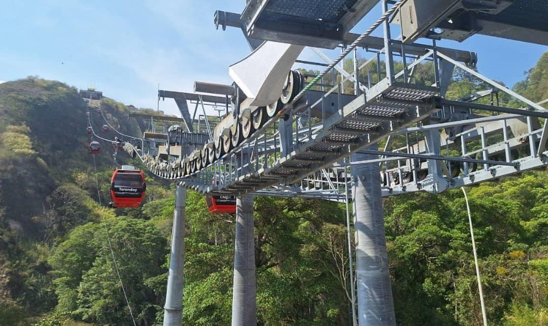 Mérida estrena el Sistema de Teleférico Urbano Trolcable