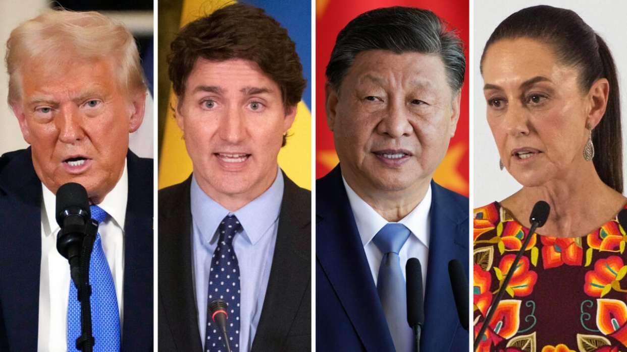 Canadá y China responden con aranceles a EE.UU., mientras México promete represalias