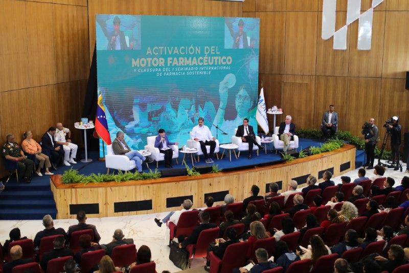 Presidente Nicolás Maduro activa el Motor Farmacéutico y clausura el I Seminario Internacional de Farmacia Sostenible