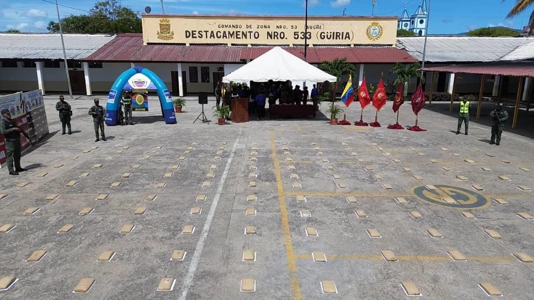 Incautadas 260 panelas de presunta marihuana en el estado Sucre