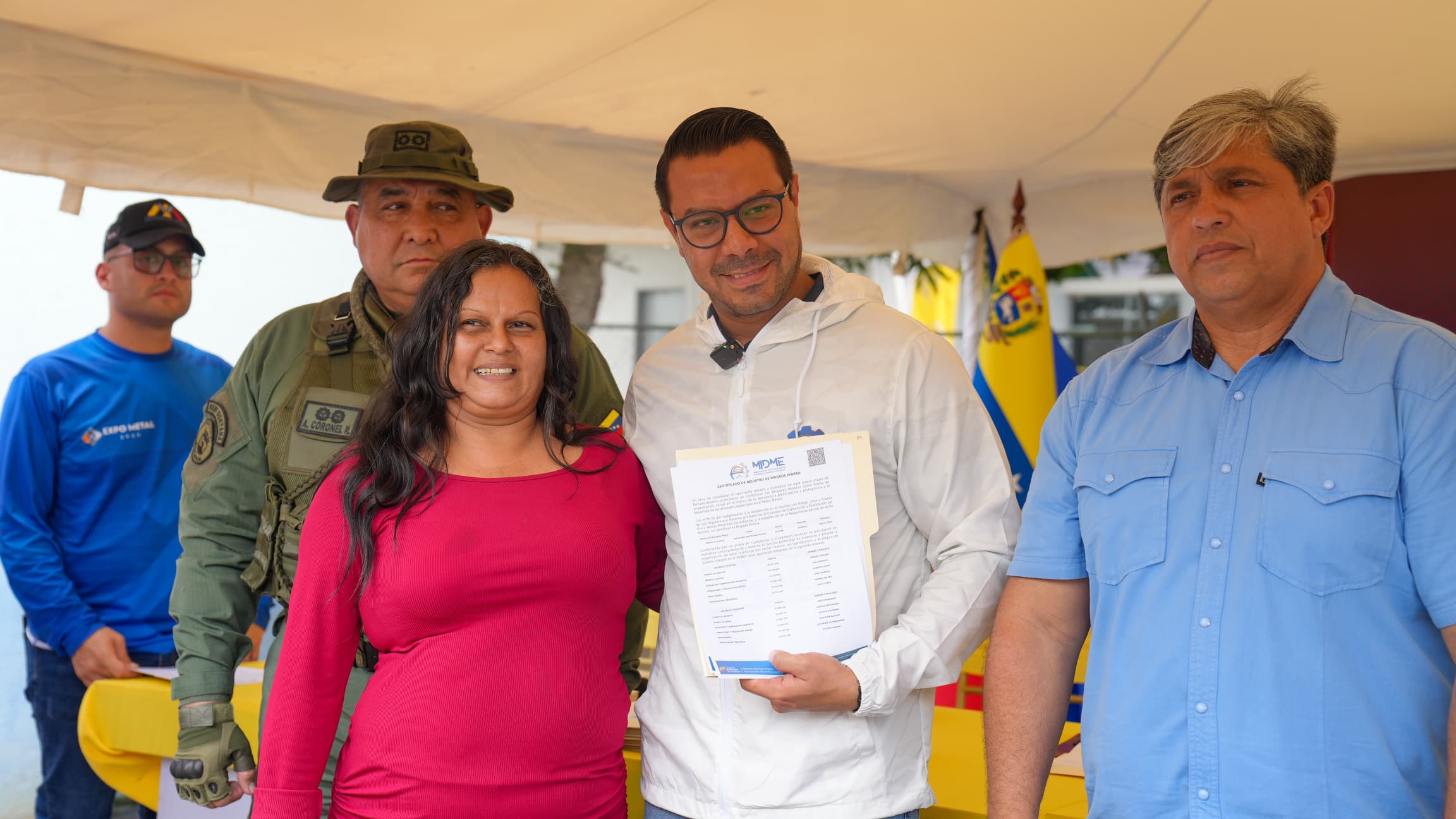 Gobierno Bolivariano inaugura Oficina de Atención al Minero y conforma más de 100 Brigadas Mineras en Tumeremo
