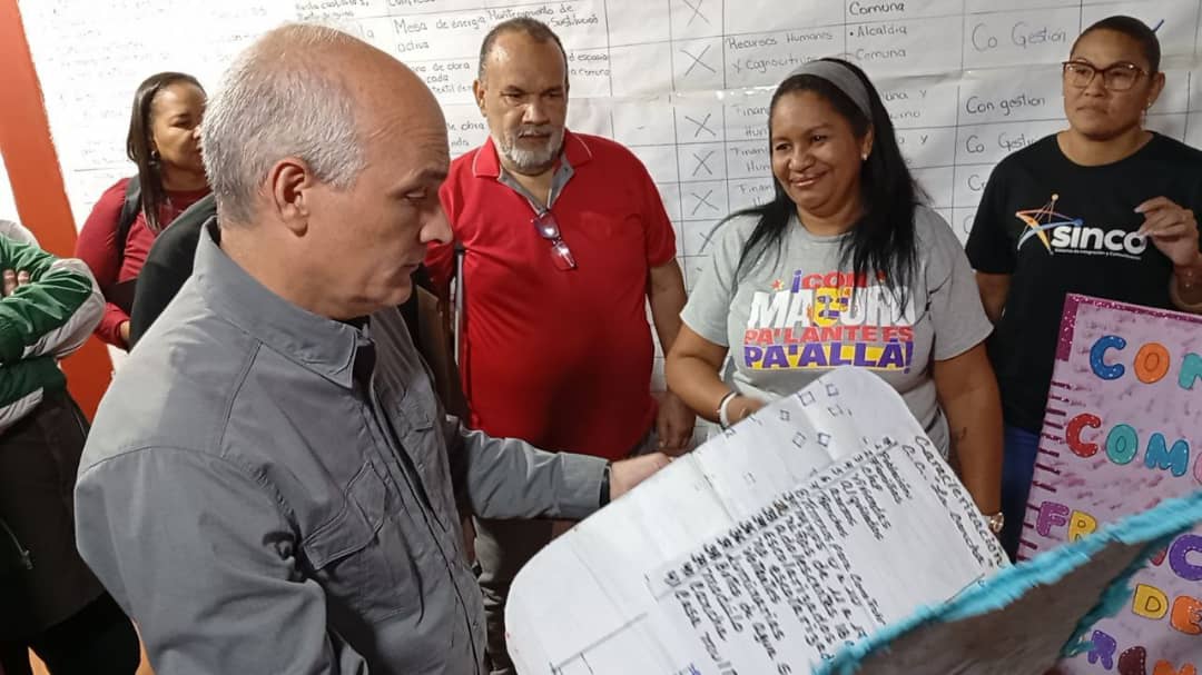 Comuna el Florecer de las Clavellinas realiza seguimiento del Sistema de Gobierno Comunal