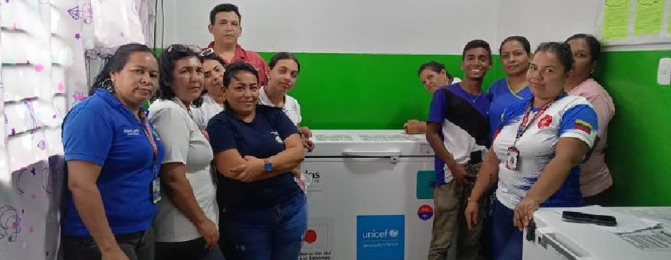Gobierno Bolivariano dota de congeladores al Programa Ampliado de Inmunización en Barinas