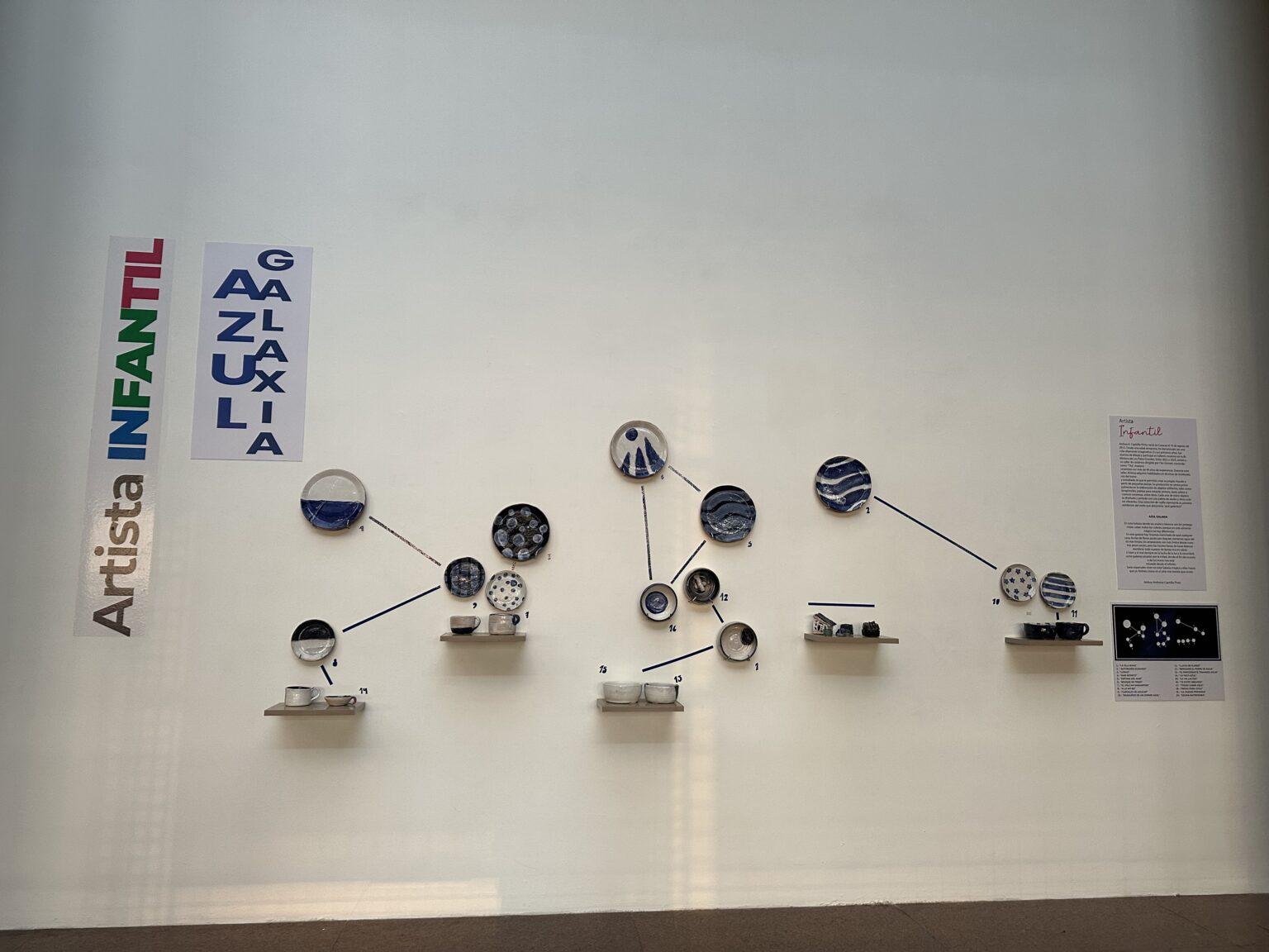 El nicho de la Galería de Arte Nacional se llenó de Azul Galaxia