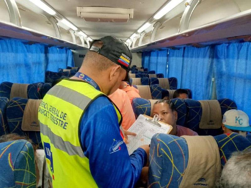 Semana Santa | INTT supervisa unidades de transporte público para el retorno seguro de temporadistas