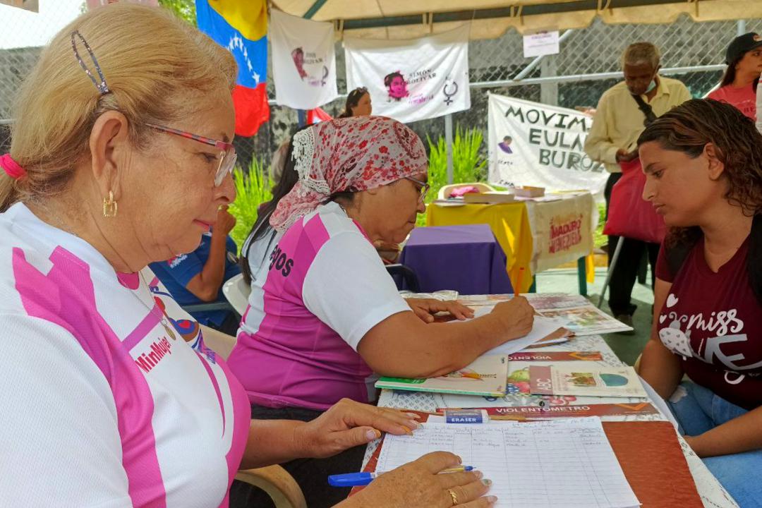 GMVM beneficia a más de dos mil mujeres con jornadas de atención en distintos estados
