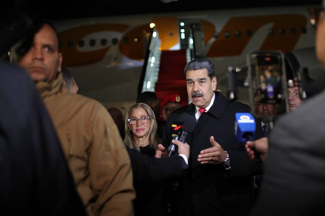 En visita oficial, presidente Nicolás Maduro llegó a Moscú