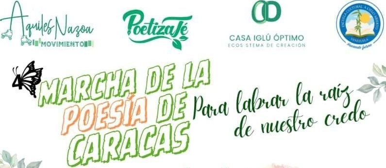 Marcha de la Poesía regresa al corazón de Caracas