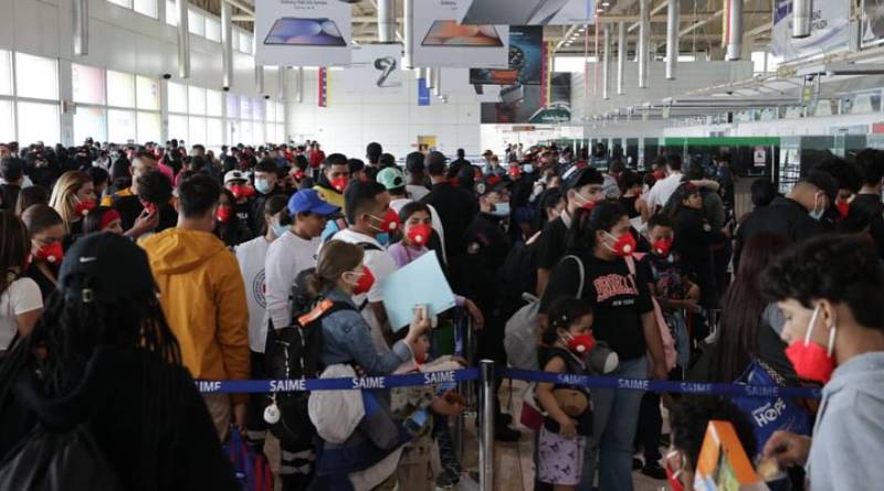 Arriban a Venezuela 315 nuevos connacionales desde México