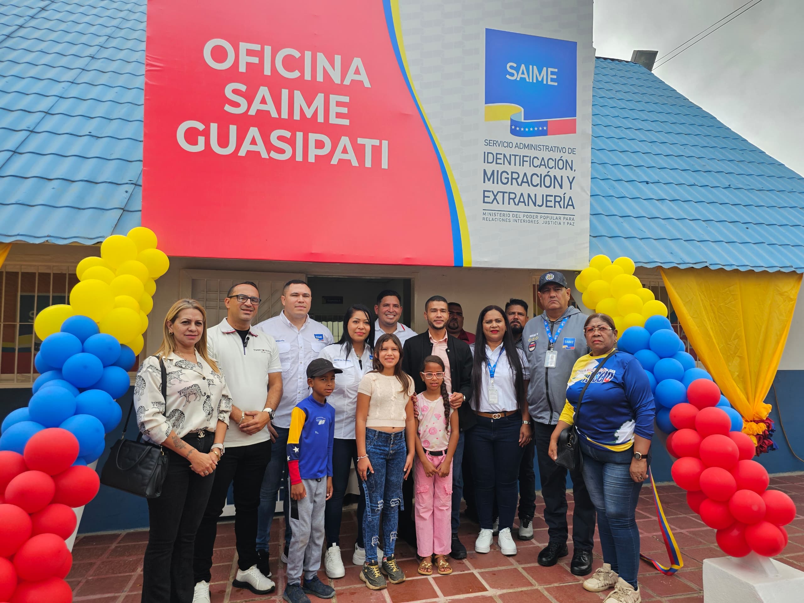 Guasipati cuenta con nueva oficina del SAIME